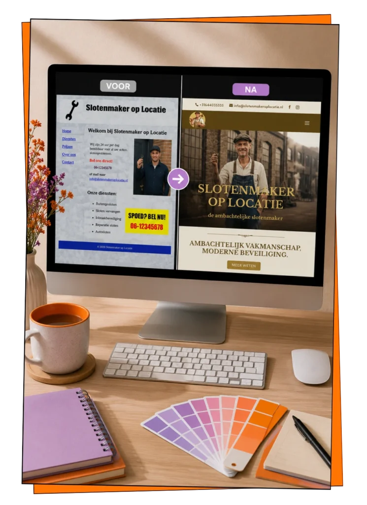 website aanpassen